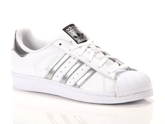 Scarpa da ginnastica adidas superstar w colore bianco argento aq3091 -  Boutique Gioel